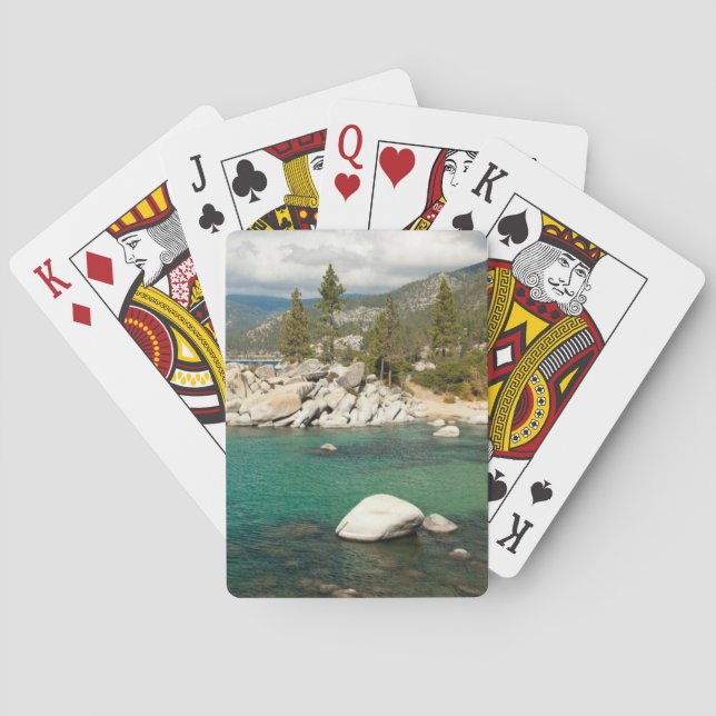 Jeu De Cartes Paysage du lac Tahoe (dos)