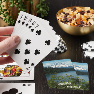 Jeu De Cartes Paysage du mont Hood de l'Oregon