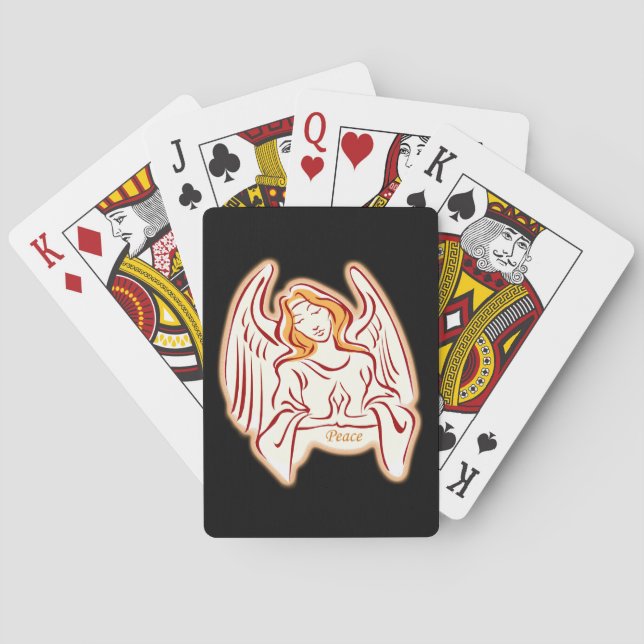 Jeu De Cartes Peace Angel Jouer des cartes (dos)