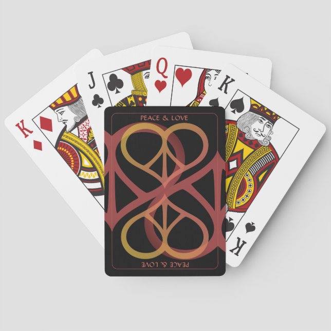 Jeu De Cartes Peace & Love Classic Jouer aux cartes (dos)