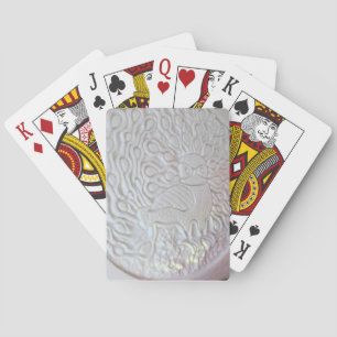 Jeu De Cartes Peacock Snow Sculpture, Hôtel de glace, Québec