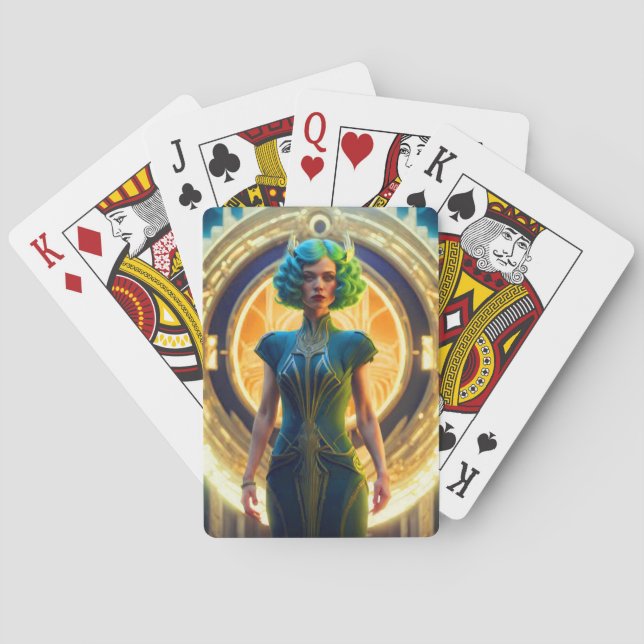 Jeu De Cartes Pearl Bright tons (dos)