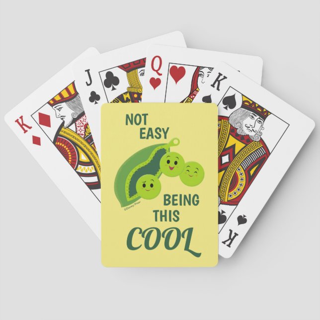Jeu De Cartes Peas-in-a-Pod Tumbling Out Lecture Cartes (dos)