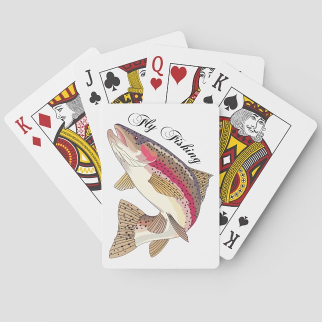 Jeu De Cartes Pêche à la mouche (dos)