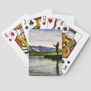 Jeu De Cartes Pêcheur du lac Fishing Mountain