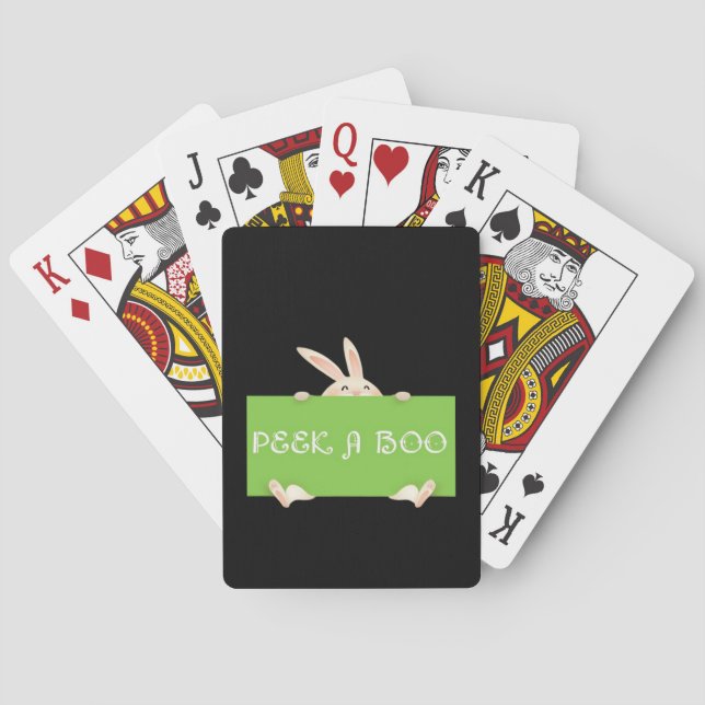 Jeu De Cartes Peekaboo Bunny (dos)