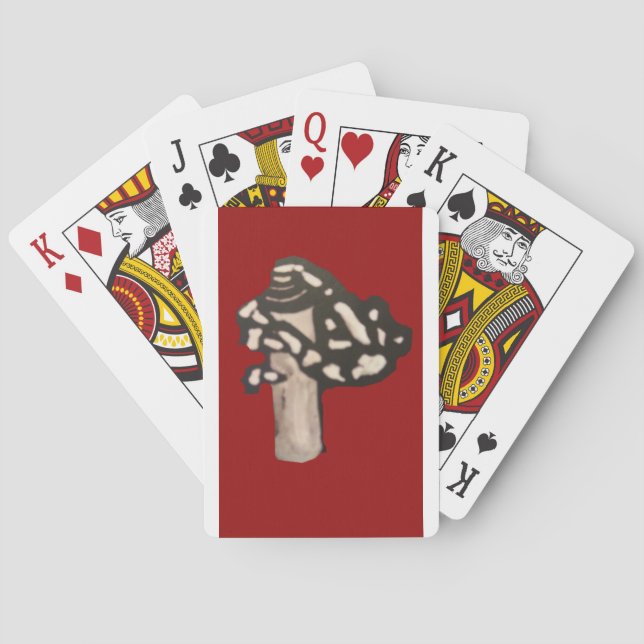 Jeu De Cartes Peint (dos)
