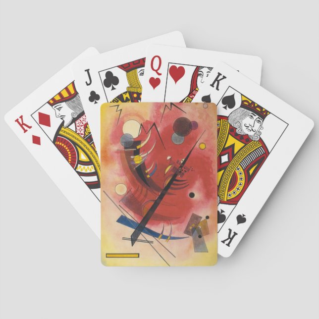 Jeu De Cartes Peinture Abstraite en fusion intérieure (dos)