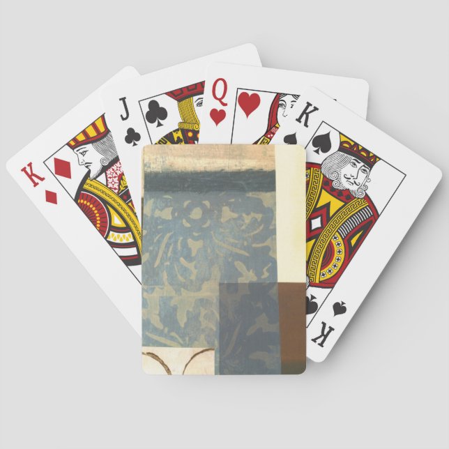 Jeu De Cartes Peinture moderne de panneau (dos)