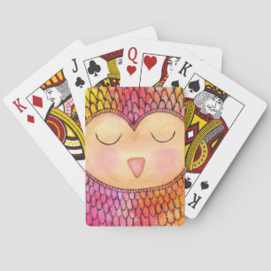 Jeu De Cartes Peinture somnolente géniale moderne de médias