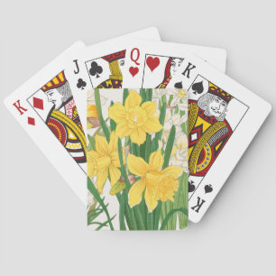 Jeu De Cartes Peinture sur bois de narcisse, Tanigami Kônan, 191