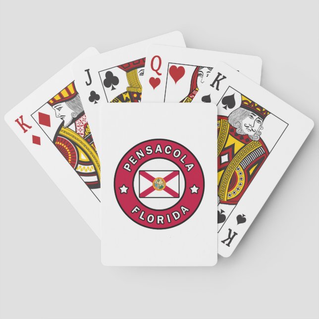 Jeu De Cartes Pensacola Floride (dos)