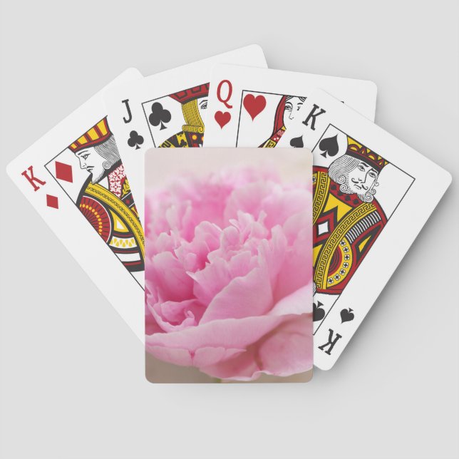 Jeu De Cartes Peony closeup (dos)