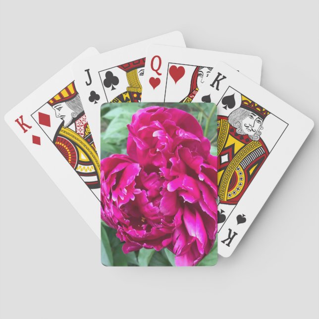 Jeu De Cartes Peony Jouer Des Cartes (dos)