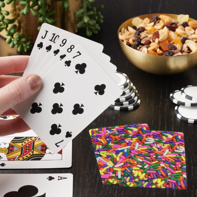 Jeu De Cartes Pépites de bonbons colorées (In Situ)