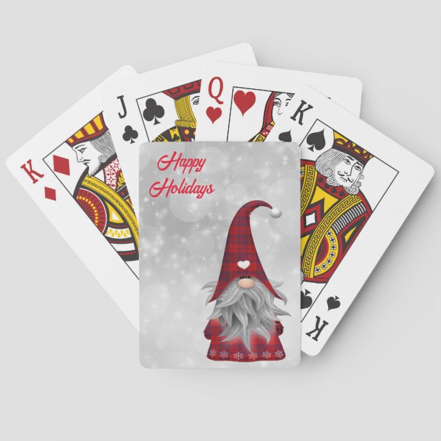 Jeu De Cartes Père Noël (dos)