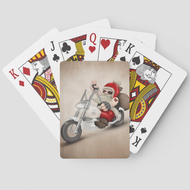 Jeu De Cartes Père Noël motorisé (dos)