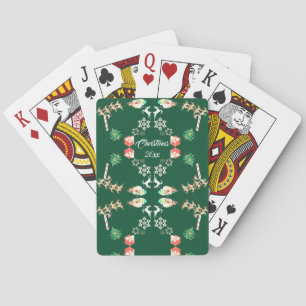 Jeu De Cartes Père Noël Reindeer Classic Playing Cartes