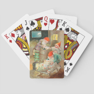 Jeu De Cartes Père Noël suédoise de Noël (par Jenny Nyström)