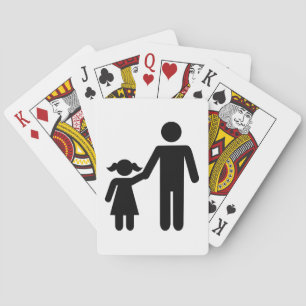 Jeu De Cartes Père père fille