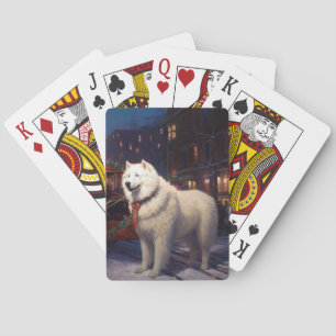Jeu De Cartes Période de fêtes de Noël Samoyède