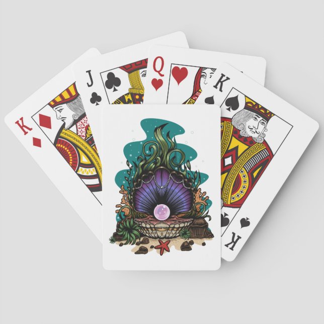 Jeu De Cartes Perle De La Mer (dos)