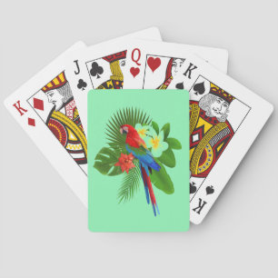 Jeu De Cartes Perroquet tropical