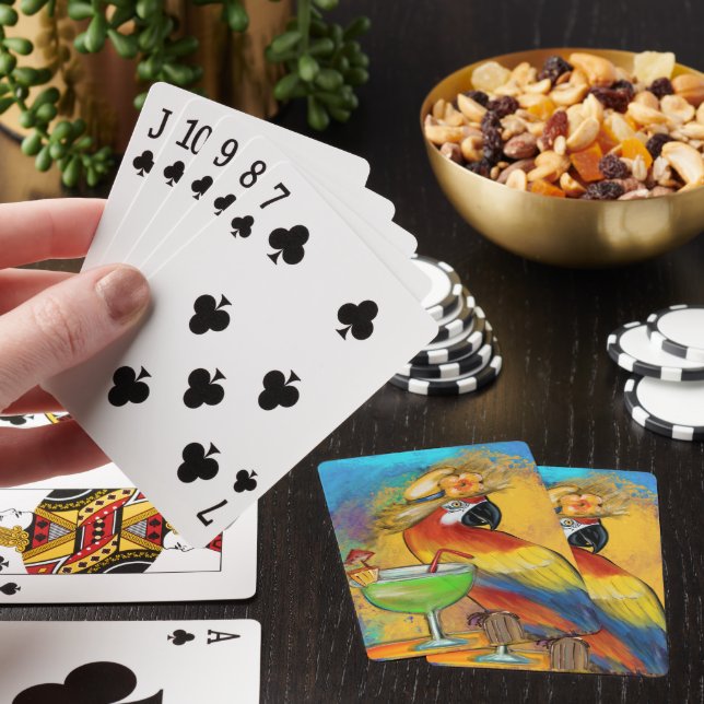 Jeu De Cartes Perroquets (In Situ)