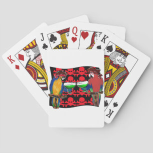 Jeu De Cartes Perroquets de pirates