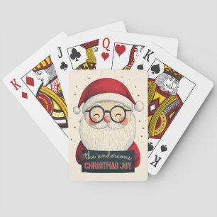 Jeu De Cartes Personnalisable Happy Père Noël
