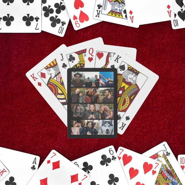 Jeu De Cartes personnalisé 12 photo collage créer votre propre n (Créateur téléchargé)
