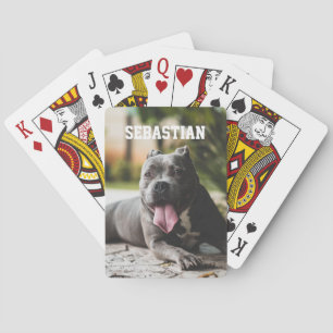 Jeu De Cartes Personnalisé Photo