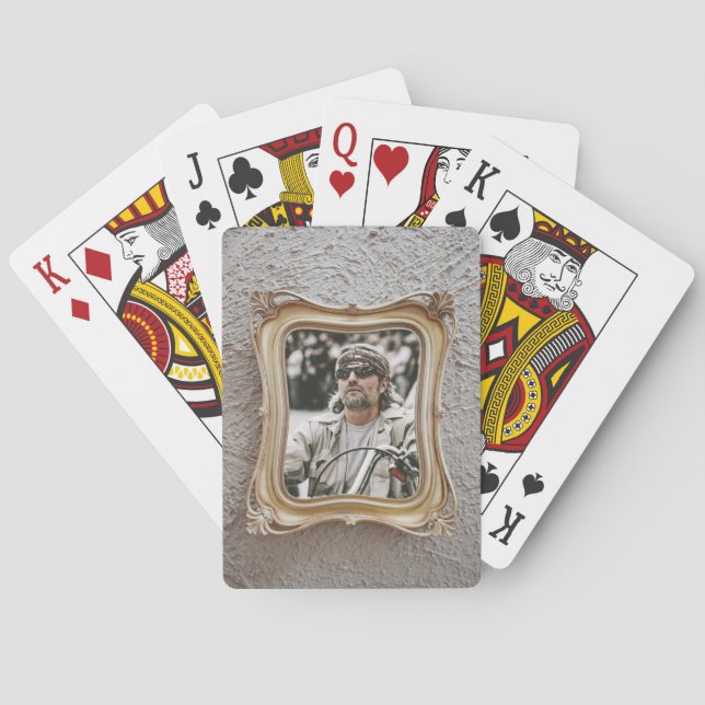 Jeu De Cartes Personnaliser Image Frame Ajoutez Juste Votre Phot (dos)