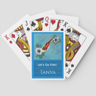 Jeu De Cartes Personnaliser Let’s Go Fish Name Jouer aux cartes