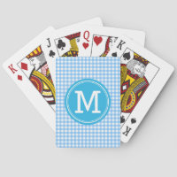 Personnalisez le Monogramme de style Country Blue 