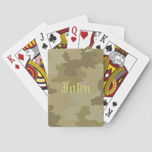 Jeu De Cartes Personnalized Light Camouflage