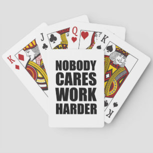 Jeu De Cartes Personne S'en Soucie Travaille Plus Fort Fitness E