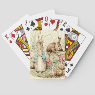 Jeu De Cartes Peter et Benjamin Gather Onions par Beatrix Potter