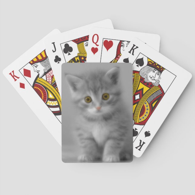 Jeu De Cartes Petit chaton doux (dos)