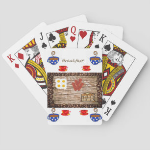 Jeu De Cartes Petit-déjeuner Playing Card Deck