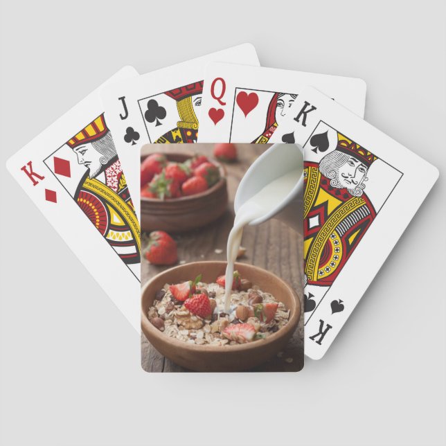 Jeu De Cartes Petit déjeuner sain (dos)