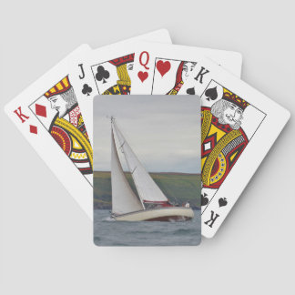 Jeu De Cartes Petit yacht navigant dur