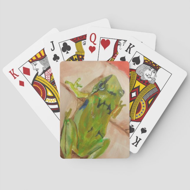 Jeu De Cartes Petite grenouille tropicale (dos)