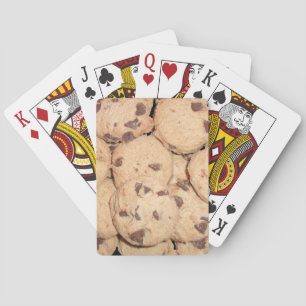 Jeu De Cartes Petits Cookies À Chips Chocolés Jouer Cartes