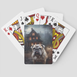 Jeu De Cartes Peur d'Halloween Bulldog