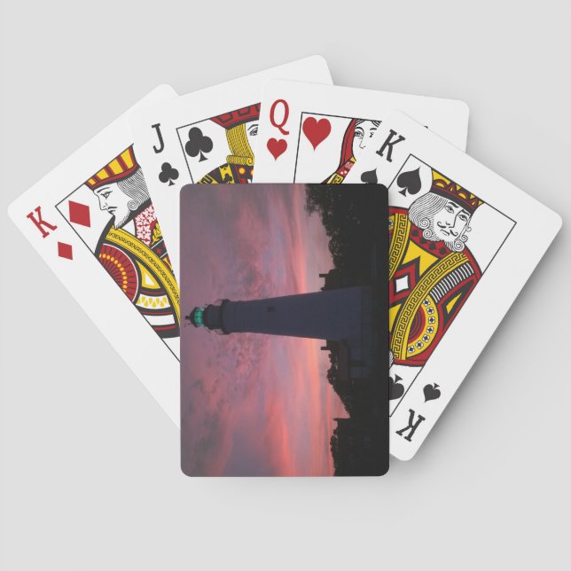 Jeu De Cartes Phare de Gratiot de fort (dos)