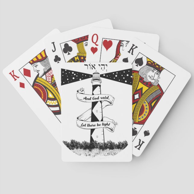 Jeu De Cartes Phare de Land's End John o'groats (dos)