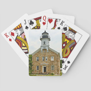 Jeu De Cartes Phare de Sheffield Island, carte de jeu CT