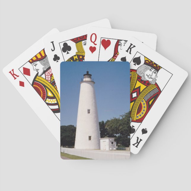 Jeu De Cartes Phare d'Ocracoke (dos)