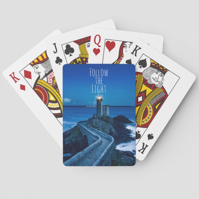Jeu De Cartes Phare Suivre la lumière (dos)